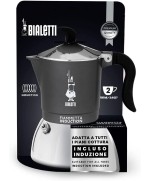 2 - Moka caffettiera Fiammetta Induction 2 tazze Bialetti Grigio 7148