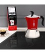 5 - Moka caffettiera Fiammetta Induction 2 tazze Bialetti Rossa 7147