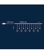 2 - Tenda luminosa Ice Light 138 Led 449902