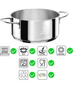 2 - La Divina Re Inox Casseruola 28 cm Aeternum