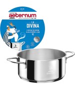 3 - La Divina Re Inox Casseruola 28 cm Aeternum