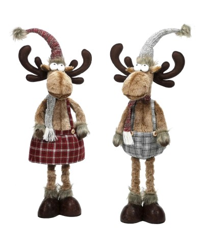 1 - Renna con gambe estensibile fino a h 77 cm