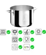 3 - La Divina Re Inox Pentola 28 cm Aeternum