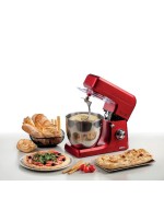 2 - Impastatrice 7 lt Ariete 1598 Gourmet Professional Rosso