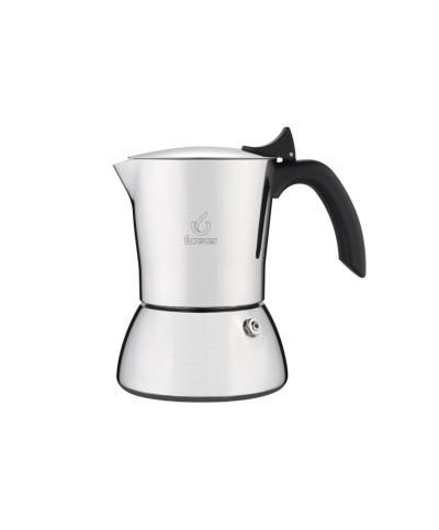 1 - Caffettiera acciaio Forever 4 tazze Perla 121351