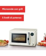 5 - Severin forno a microonde 7892 20 lt combinato