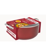 1 - Aeternum Casseruola 30 cm coperchio Grande Famiglia Deluxe red