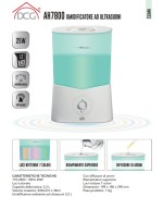 2 - Diffusore di aromi umidificatore a ultrasuoni DCG AH7800