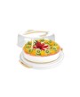 3 - Tescoma porta torte tondo basso con tavoletta refrigerante 34 cm 630841