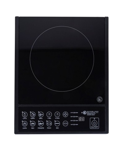 2 - Piastra induzione singola Kooper 5910609 piano cottura induzione fornello