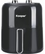2 - Friggitrice ad aria calda Kooper 5,5 lt 5910701 Nero