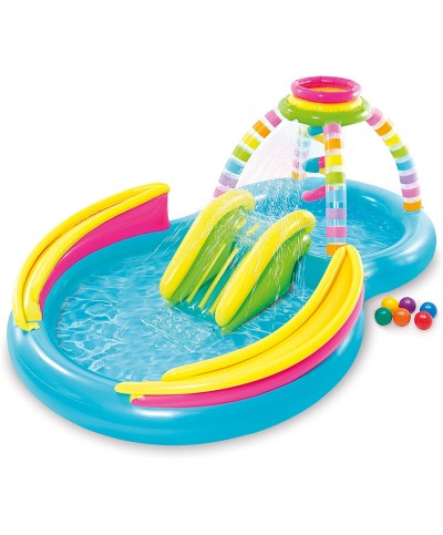 1 - Piscina gonfiabile Rainbow Intex 56137