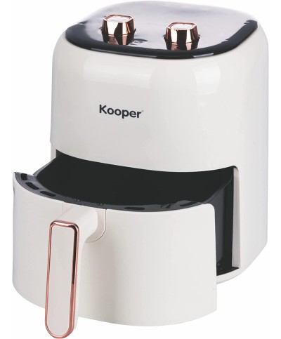 1 - Friggitrice ad aria calda Kooper 5,5 lt 5910702 Bianco Avorio