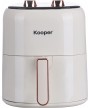 2 - Friggitrice ad aria calda Kooper 5,5 lt 5910702 Bianco Avorio