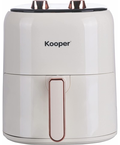 2 - Friggitrice ad aria calda Kooper 5,5 lt 5910702 Bianco Avorio