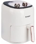4 - Friggitrice ad aria calda Kooper 5,5 lt 5910702 Bianco Avorio