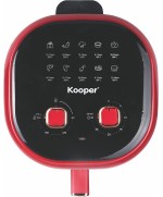 4 - Friggitrice ad aria calda Kooper 5,5 lt 5910703 Rosso