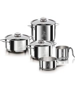 1 - Batteria di pentole 8 pezzi Divina Re Aeternum