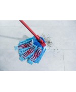 4 - Vileda SuperMocio lavapavimenti set completo manico 3 pz