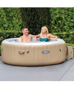 2 - Piscina idromassaggio SPA gonfiabile Intex 28476 Bubble pompa 196 x 71 cm