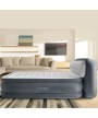 4 - Materasso Gonfiabile Intex Matrimoniale 64448Np con pompa schienale Airbed Dura-Beam Ultra Plush Headboard