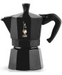 1 - Caffettiera La Mokina Bialetti moka 1/2 tazza Black 4985
