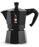 1 - Caffettiera La Mokina Bialetti moka 1/2 tazza Black 4985