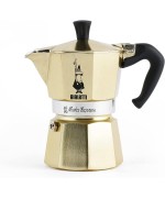 1 - Caffettiera Moka Express Oro Bialetti 3 tazze 5174