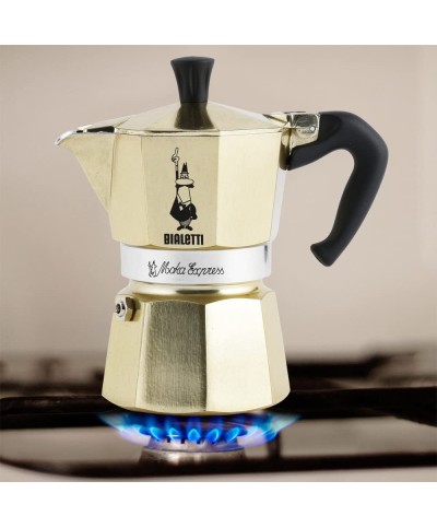 2 - Caffettiera Moka Express Oro Bialetti 3 tazze 5174