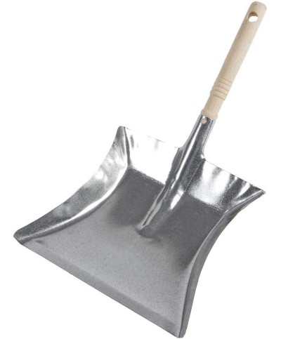 1 - Paletta per polvere cenere camino zincata 23 x 46 cm 044876 Masta