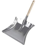 1 - Paletta per polvere cenere camino zincata 23 x 46 cm 044876 Masta