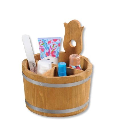 2 - Portaposate in legno Kesper 17 x 20 cm