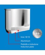 2 - La Divina Re Inox Pentola 22 cm Aeternum
