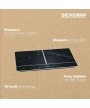 5 - Piano cottura induzione doppia Severin DK 1031