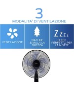 2 - Ventilatore a piantana Bimar AMA 12 con telecomando