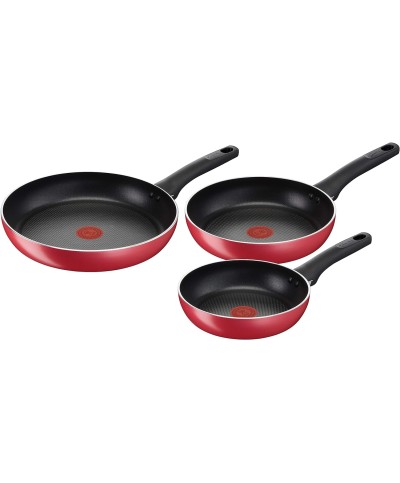 1 - Set 3 Padelle 20 24 28 cm Lagostina Cucina Mediterranea