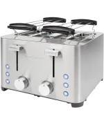 2 - Tostapane 4 fette ProfiCook TA1252 inox