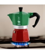 5 - Caffettiera Moka Express Bialetti 3 tazze Tricolore 5322