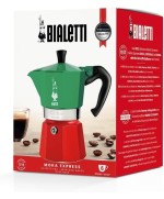 2 - Caffettiera Moka Express Bialetti 6 tazze Tricolore 5323