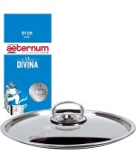 1 - La Divina Re Inox Coperchio 24 cm Aeternum