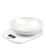 1 - Bilancia cucina elettronica Girmi PS01 con ciotola bianca