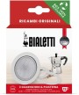 1 - Guarnizione e piastra filtro Bialetti 12 Tazze ricambio caffettiera
