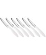 1 - Tescoma set 6 coltelli da tavola Presto 12 cm bianco 863054.11