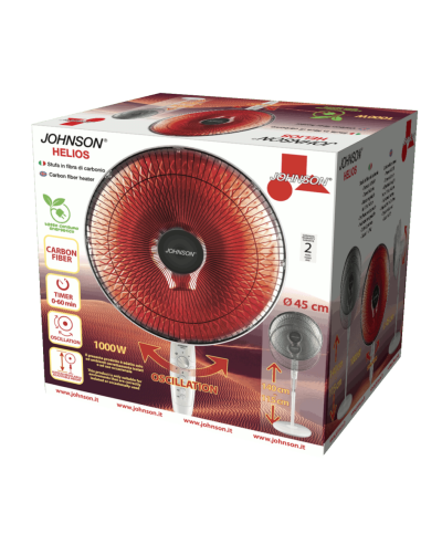 2 - Stufa elettrica a colonna Helios Johnson