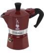 1 - Caffettiera La Mokina Bialetti moka 1/2 tazza Bordeaux 4978