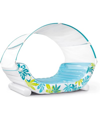 1 - Intex 56294 Materassino Tropical con copertura parasole