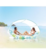 2 - Intex 56294 Materassino Tropical con copertura parasole