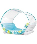 4 - Intex 56294 Materassino Tropical con copertura parasole