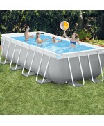 2 - Piscina fuori terra Intex 26792 Prisma Metal Frame 488 x 244 x 107cm