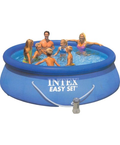 1 - Piscina fuori terra Intex 28158 Easy cm 457 x 84 + pompa filtro